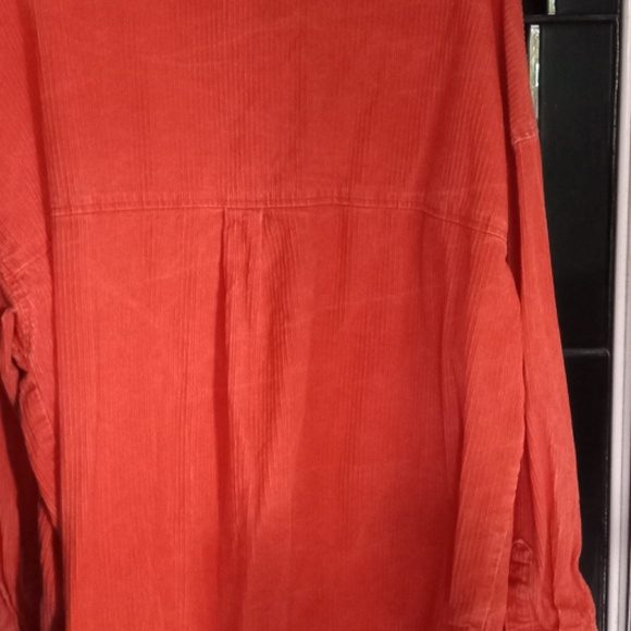 Roxy - Oversized Corduroy Shacket- Women's- SZ XL- Colour Orange - Picture 2 of 7